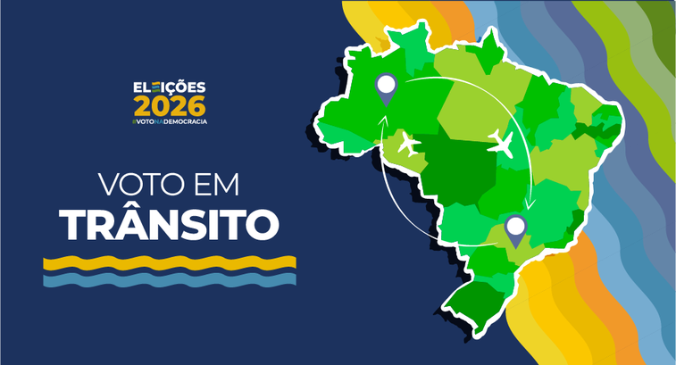 Justiça Eleitoral abre prazo para solicitar voto em trânsito; pedido pode ser feito até 20 de agosto