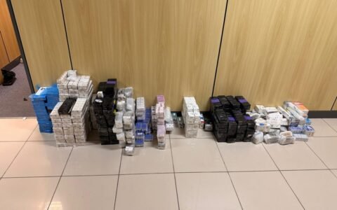 PF apreende carga de mercadorias estrangeiras irregulares em São José dos Pinhais