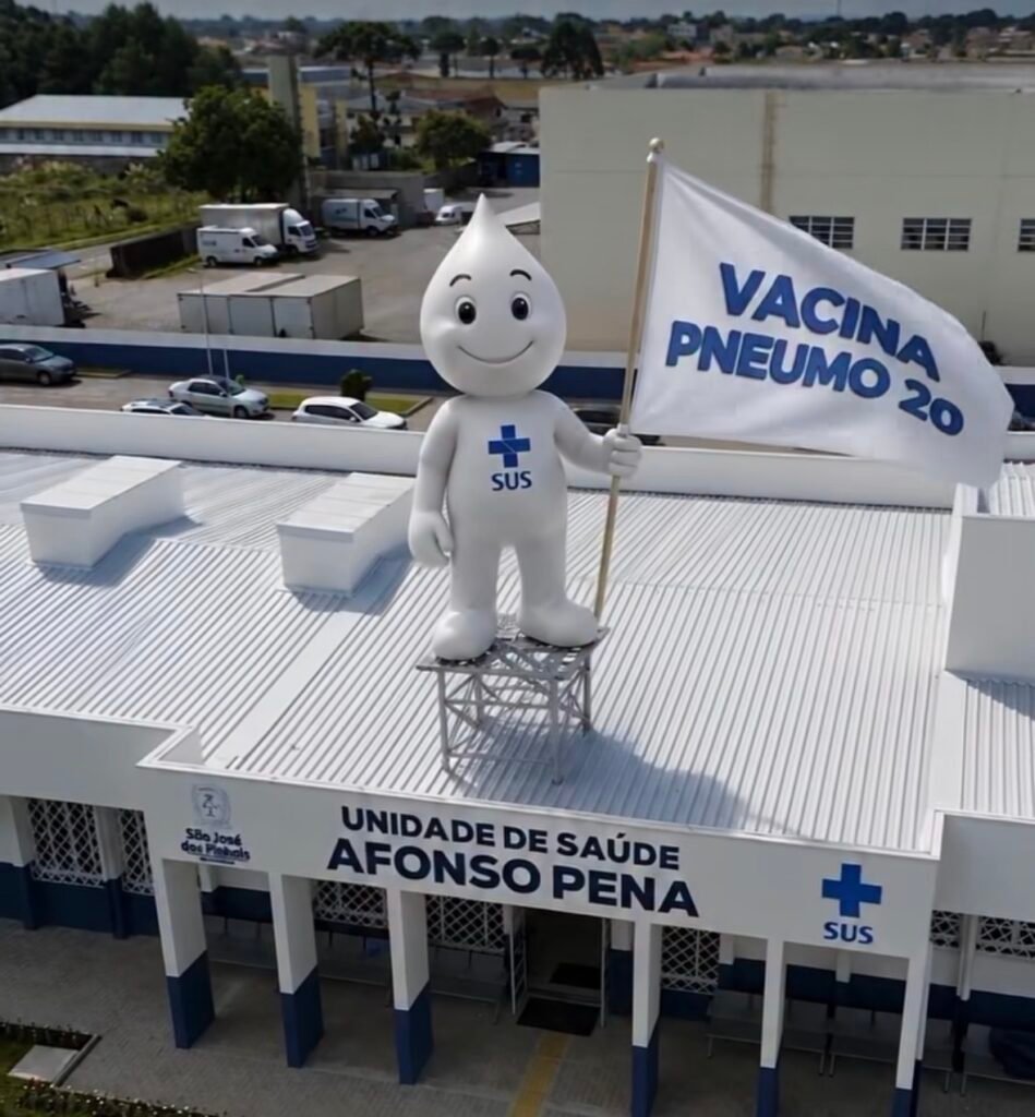 Vacina Pneumo20 passa a ser aplicada nas UBSs de São José dos Pinhais