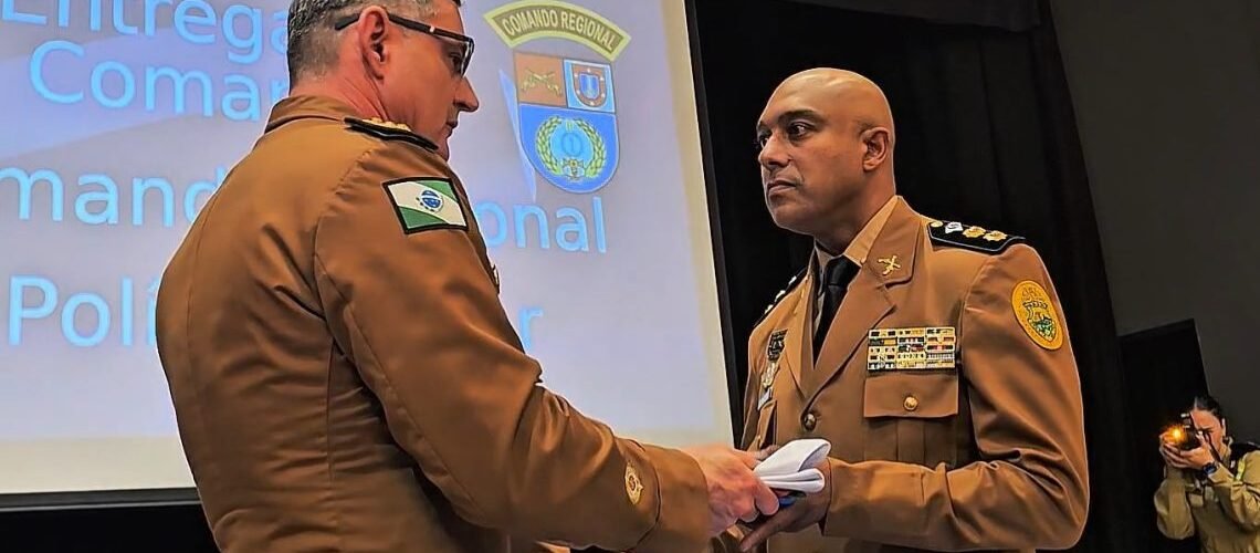Ex-comandante da RONE assume comando do policiamento da PM em Curitiba