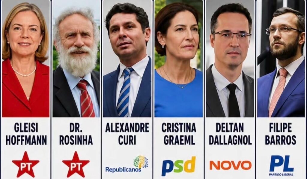 Disputa pelo Senado no Paraná reúne nomes experientes e novas apostas para 2026