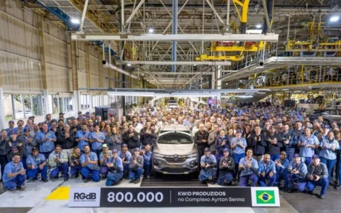 Renault Kwid chega a 800 mil unidades produzidas em São José dos Pinhais