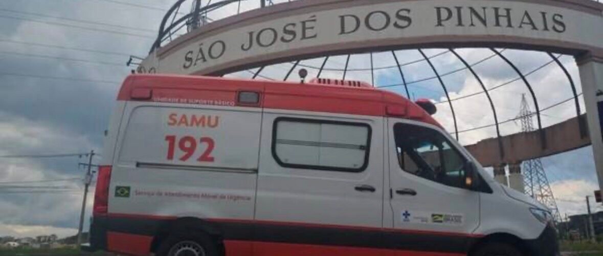Samu de São José dos Pinhais recebe nova ambulância de R$ 292,6 mil do Ministério da Saúde
