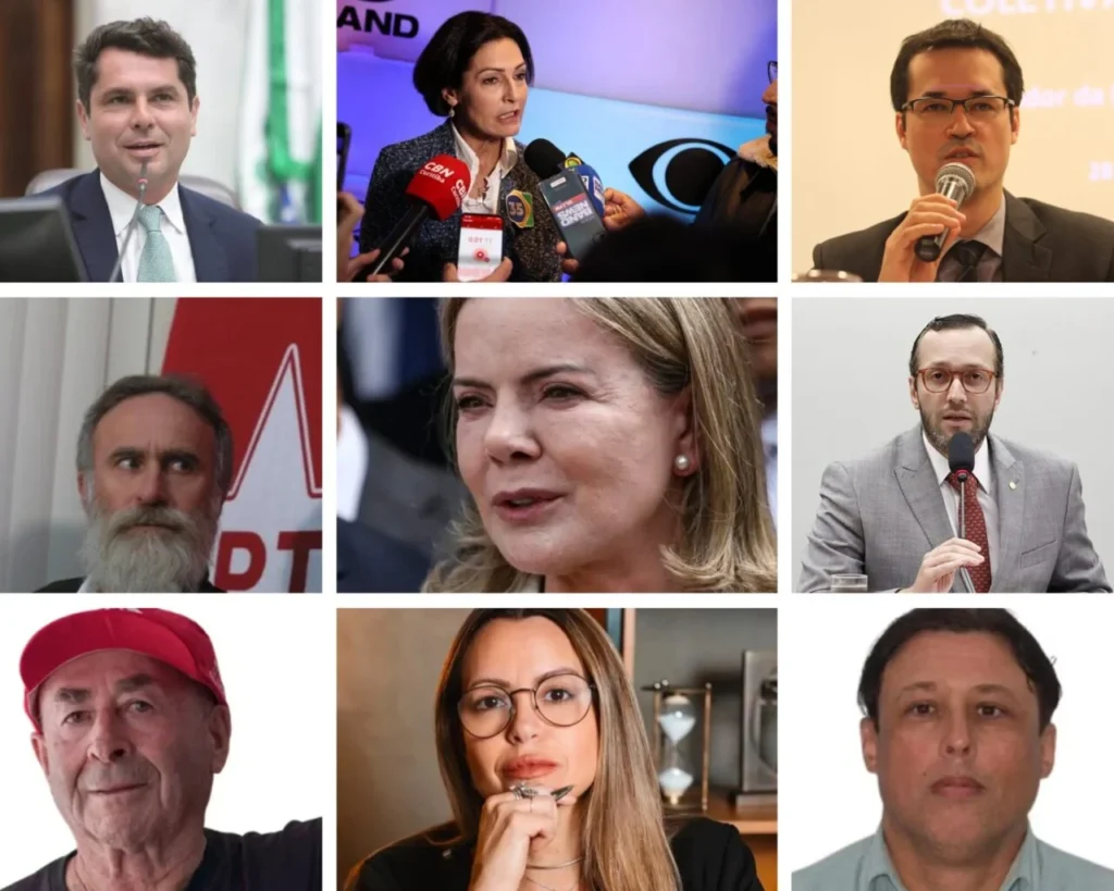 Disputa pelo Senado no Paraná tem quatro candidatos tecnicamente empatados, aponta Quaest