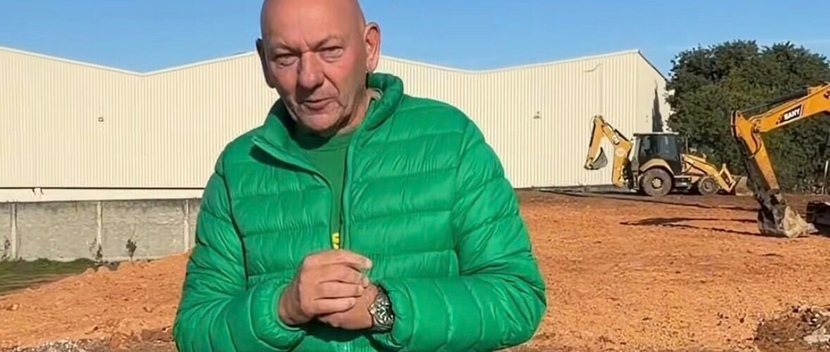 Luciano Hang visita obras da nova megaloja da Havan em São José dos Pinhais