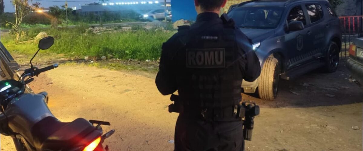 ROMU recupera motocicleta furtada e prende suspeito em São José dos Pinhais