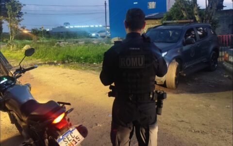 ROMU recupera motocicleta furtada e prende suspeito em São José dos Pinhais