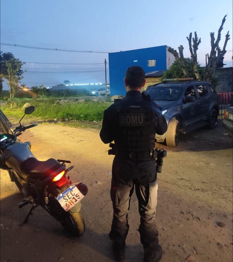 ROMU recupera motocicleta furtada e prende suspeito em São José dos Pinhais