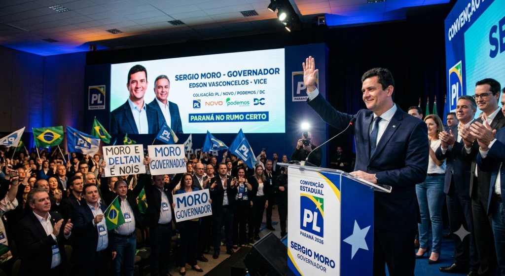 Convenções definem principais candidaturas ao Governo do Paraná e redesenham disputa eleitoral