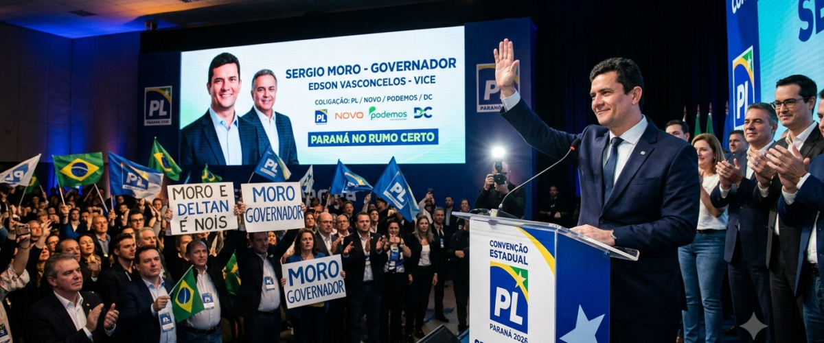 Convenções definem principais candidaturas ao Governo do Paraná e redesenham disputa eleitoral