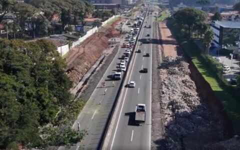 BR-277 ganha nova faixa em São José dos Pinhais e promete aliviar trânsito no feriadão