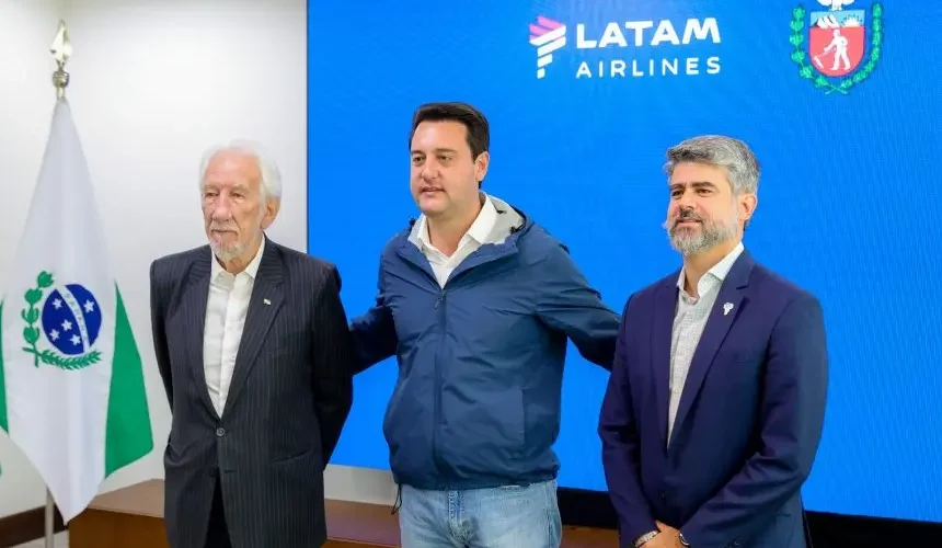 Aeroporto Afonso Pena, em São José dos Pinhais, será principal base de manutenção da nova frota da LATAM