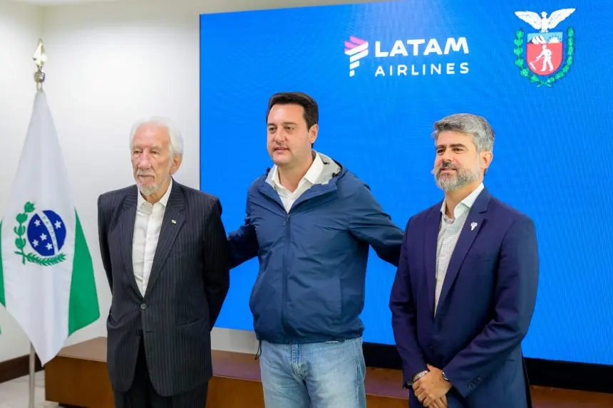 Aeroporto Afonso Pena, em São José dos Pinhais, será principal base de manutenção da nova frota da LATAM