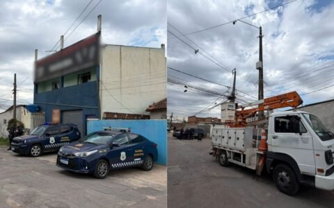 Criminosos atiram contra equipes da Guarda Municipal para impedir instalação de câmeras da Muralha Digital em São José dos Pinhais