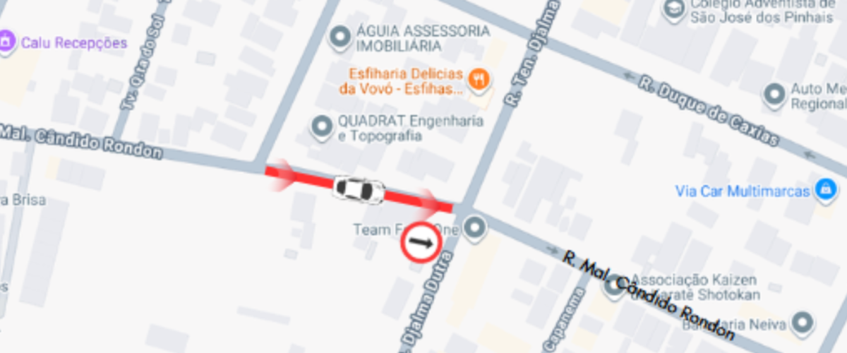 Trecho da Rua Marechal Cândido Rondon passa a ter sentido único de circulação no bairro Bom Jesus