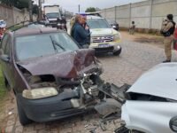 Motorista embriagado invade a contramão e provoca colisão frontal na Colônia Muricy, em São José dos Pinhais